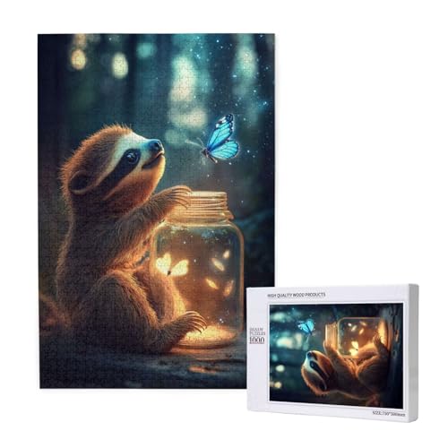 Puzzle Koala,Puzzle 2000 Teile Schmetterling Holzpuzzle Erwachsene mit Geschenkbox,Schwieriges,Unterhaltsames,Herausforderndes,Geeignet für Anfänger ab 14 Jahren,Geschenke für Männer/Frauen M-1421 Puzzle Koala,Puzzle 2000 Teile Schmetterling Holzpuzzle Erwachsene mit Geschenkbox,Schwieriges,Unterhaltsames,Herausforderndes,Geeignet für Anfänger ab 14 Jahren,Geschenke für Männer/Frauen M-1421 von Yeogcohe