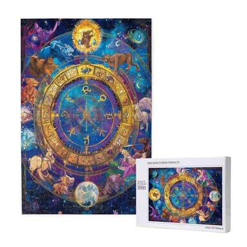 Puzzle Konstellation,Puzzle 4000 Teile Tier Holzpuzzle Erwachsene mit Geschenkbox,Schwieriges,Unterhaltsames,Herausforderndes,Geeignet für Anfänger ab 14 Jahren,Geschenke für Männer/Frauen M-1342 von Yeogcohe