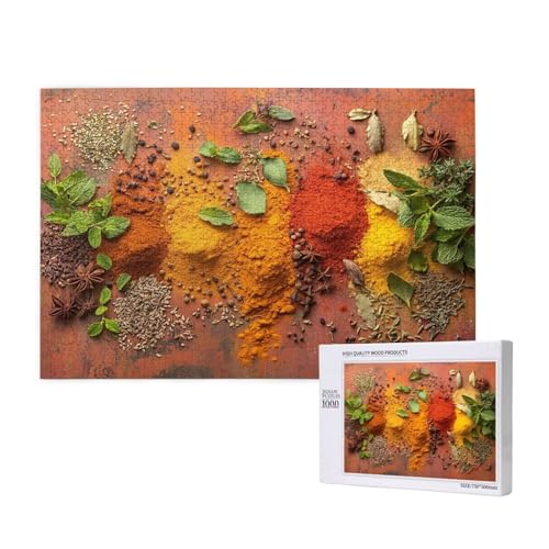 Puzzle Küche,Puzzle 6000 Teile Würze Holzpuzzle Erwachsene mit Geschenkbox und Poster,Schwieriges,Unterhaltsames,Herausforderndes,Geeignet für Anfänger ab 14 Jahren,Geschenke für Männer/Frauen M-642 Puzzle Küche,Puzzle 6000 Teile Würze Holzpuzzle Erwachsene mit Geschenkbox und Poster,Schwieriges,Unterhaltsames,Herausforderndes,Geeignet für Anfänger ab 14 Jahren,Geschenke für Männer/Frauen M-642 von Yeogcohe