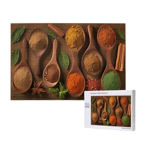 Puzzle Küche,Puzzle 6000 Teile Würze Holzpuzzle Erwachsene mit Geschenkbox und Poster,Schwieriges,Unterhaltsames,Herausforderndes,Geeignet für Anfänger ab 14 Jahren,Geschenke für Männer/Frauen M-1038 Puzzle Küche,Puzzle 6000 Teile Würze Holzpuzzle Erwachsene mit Geschenkbox und Poster,Schwieriges,Unterhaltsames,Herausforderndes,Geeignet für Anfänger ab 14 Jahren,Geschenke für Männer/Frauen M-1038 von Yeogcohe