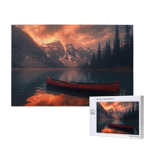 Puzzle Landschaft,Puzzle 1000 Teile Berg Holzpuzzle Erwachsene mit Geschenkbox und Poster,Schwieriges,Unterhaltsames,Herausforderndes,Geeignet für Anfänger ab 14 Jahren,Geschenke für Frauen M-221 Puzzle Landschaft,Puzzle 1000 Teile Berg Holzpuzzle Erwachsene mit Geschenkbox und Poster,Schwieriges,Unterhaltsames,Herausforderndes,Geeignet für Anfänger ab 14 Jahren,Geschenke für Frauen M-221 von Yeogcohe