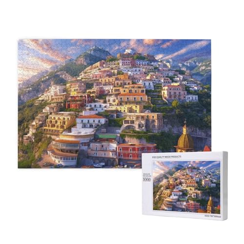Puzzle Landschaft,Puzzle 2000 Teile Italien Holzpuzzle Erwachsene mit Geschenkbox,Schwieriges,Unterhaltsames,Herausforderndes,Geeignet für Anfänger ab 14 Jahren,Geschenke für Männer/Frauen M-182 Puzzle Landschaft,Puzzle 2000 Teile Italien Holzpuzzle Erwachsene mit Geschenkbox,Schwieriges,Unterhaltsames,Herausforderndes,Geeignet für Anfänger ab 14 Jahren,Geschenke für Männer/Frauen M-182 von Yeogcohe