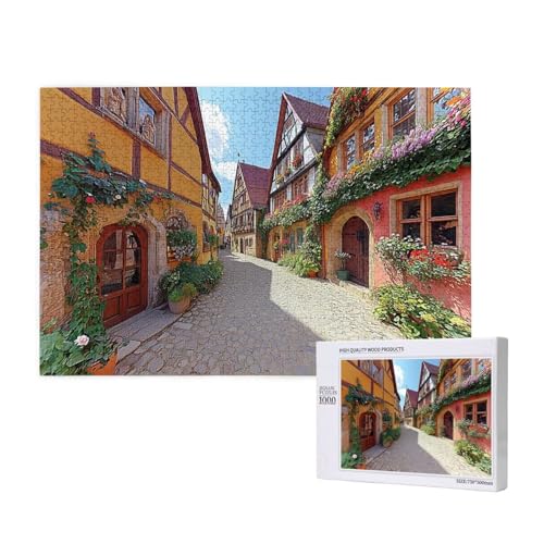 Puzzle Landschaft,Puzzle 2000 Teile Straße Holzpuzzle Erwachsene mit Geschenkbox,Schwieriges,Unterhaltsames,Herausforderndes,Geeignet für Anfänger ab 14 Jahren,Geschenke für Männer/Frauen M-811 Puzzle Landschaft,Puzzle 2000 Teile Straße Holzpuzzle Erwachsene mit Geschenkbox,Schwieriges,Unterhaltsames,Herausforderndes,Geeignet für Anfänger ab 14 Jahren,Geschenke für Männer/Frauen M-811 von Yeogcohe