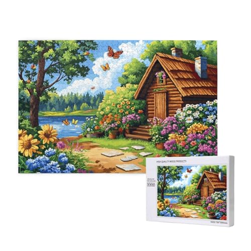 Puzzle Landschaft,Puzzle 4000 Teile Frühling Holzpuzzle Erwachsene mit Geschenkbox,Schwieriges,Unterhaltsames,Herausforderndes,Geeignet für Anfänger ab 14 Jahren,Geschenke für Männer/Frauen M-371 Puzzle Landschaft,Puzzle 4000 Teile Frühling Holzpuzzle Erwachsene mit Geschenkbox,Schwieriges,Unterhaltsames,Herausforderndes,Geeignet für Anfänger ab 14 Jahren,Geschenke für Männer/Frauen M-371 von Yeogcohe