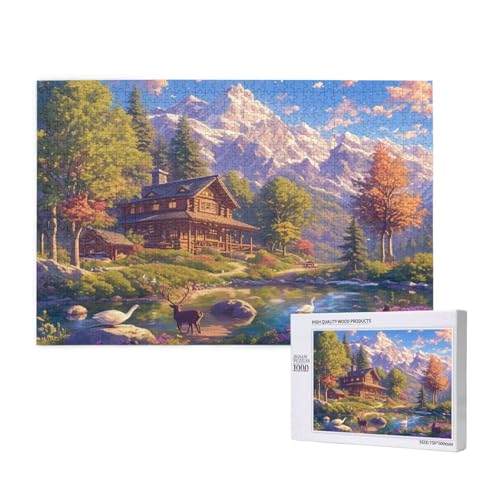Puzzle Landschaft,Puzzle 6000 Teile Berg Holzpuzzle Erwachsene mit Geschenkbox und Poster,Schwieriges,Unterhaltsames,Herausforderndes,Geeignet für Anfänger ab 14 Jahren,Geschenke für Frauen M-345 Puzzle Landschaft,Puzzle 6000 Teile Berg Holzpuzzle Erwachsene mit Geschenkbox und Poster,Schwieriges,Unterhaltsames,Herausforderndes,Geeignet für Anfänger ab 14 Jahren,Geschenke für Frauen M-345 von Yeogcohe
