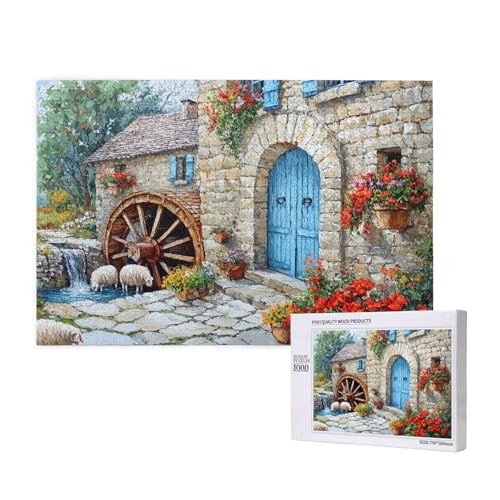 Puzzle Landschaft,Puzzle 6000 Teile Frühling Holzpuzzle Erwachsene mit Geschenkbox,Schwieriges,Unterhaltsames,Herausforderndes,Geeignet für Anfänger ab 14 Jahren,Geschenke für Männer/Frauen M-639 Puzzle Landschaft,Puzzle 6000 Teile Frühling Holzpuzzle Erwachsene mit Geschenkbox,Schwieriges,Unterhaltsames,Herausforderndes,Geeignet für Anfänger ab 14 Jahren,Geschenke für Männer/Frauen M-639 von Yeogcohe
