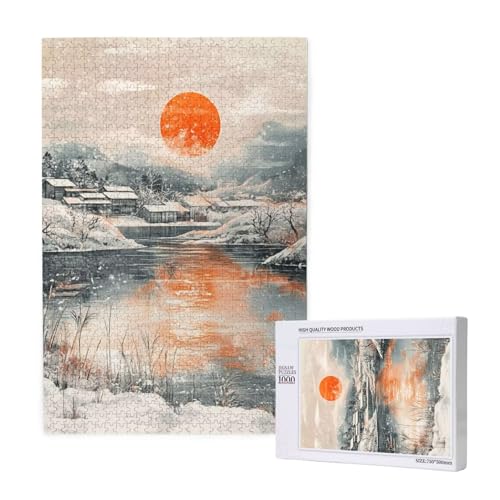 Puzzle Landschaft,Puzzle 6000 Teile Schneeszene Holzpuzzle Erwachsene mit Geschenkbox,Schwieriges,Unterhaltsames,Herausforderndes,Geeignet für Anfänger ab 14 Jahren,Geschenke für Männer/Frauen M-1630 Puzzle Landschaft,Puzzle 6000 Teile Schneeszene Holzpuzzle Erwachsene mit Geschenkbox,Schwieriges,Unterhaltsames,Herausforderndes,Geeignet für Anfänger ab 14 Jahren,Geschenke für Männer/Frauen M-1630 von Yeogcohe