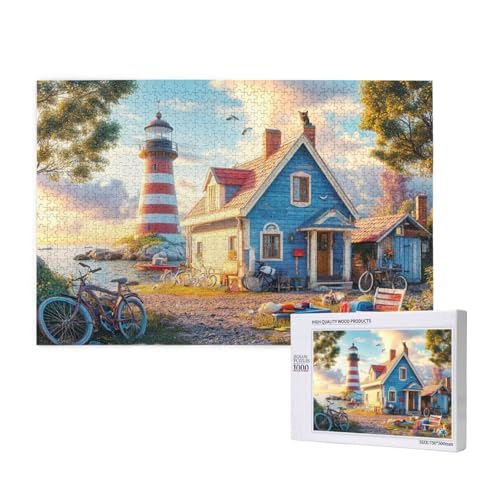 Puzzle Leuchtturm,Puzzle 6000 Teile Landschaft Holzpuzzle Erwachsene mit Geschenkbox,Schwieriges,Unterhaltsames,Herausforderndes,Geeignet für Anfänger ab 14 Jahren,Geschenke für Männer/Frauen M-199 Puzzle Leuchtturm,Puzzle 6000 Teile Landschaft Holzpuzzle Erwachsene mit Geschenkbox,Schwieriges,Unterhaltsames,Herausforderndes,Geeignet für Anfänger ab 14 Jahren,Geschenke für Männer/Frauen M-199 von Yeogcohe