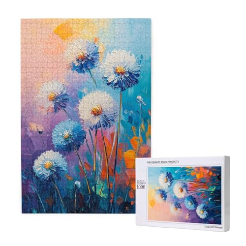 Puzzle Löwenzahn,Puzzle 2000 Teile Blume Holzpuzzle Erwachsene mit Geschenkbox,Schwieriges,Unterhaltsames,Herausforderndes,Geeignet für Anfänger ab 14 Jahren,Geschenke für Männer/Frauen M-1703 Puzzle Löwenzahn,Puzzle 2000 Teile Blume Holzpuzzle Erwachsene mit Geschenkbox,Schwieriges,Unterhaltsames,Herausforderndes,Geeignet für Anfänger ab 14 Jahren,Geschenke für Männer/Frauen M-1703 von Yeogcohe