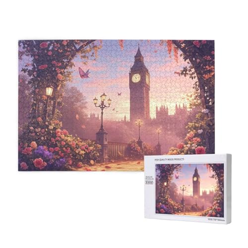 Puzzle London,Puzzle 2000 Teile Landschaft Holzpuzzle Erwachsene mit Geschenkbox,Schwieriges,Unterhaltsames,Herausforderndes,Geeignet für Anfänger ab 14 Jahren,Geschenke für Männer/Frauen M-331 Puzzle London,Puzzle 2000 Teile Landschaft Holzpuzzle Erwachsene mit Geschenkbox,Schwieriges,Unterhaltsames,Herausforderndes,Geeignet für Anfänger ab 14 Jahren,Geschenke für Männer/Frauen M-331 von Yeogcohe
