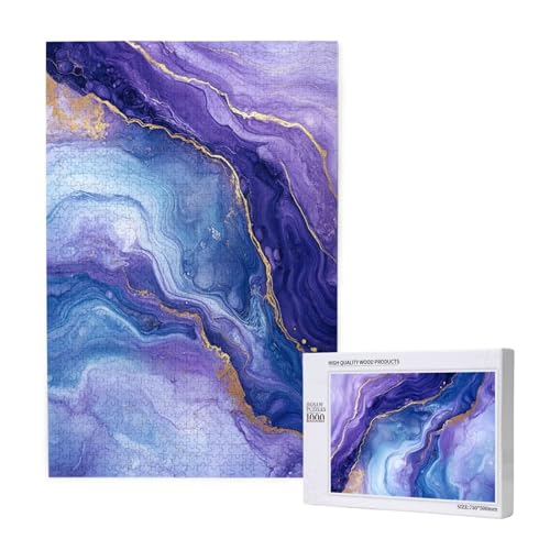 Puzzle Marmor,Puzzle 4000 Teile Lila Holzpuzzle Erwachsene mit Geschenkbox und Poster,Schwieriges,Unterhaltsames,Herausforderndes,Geeignet für Anfänger ab 14 Jahren,Geschenke für Männer/Frauen M-1694 Puzzle Marmor,Puzzle 4000 Teile Lila Holzpuzzle Erwachsene mit Geschenkbox und Poster,Schwieriges,Unterhaltsames,Herausforderndes,Geeignet für Anfänger ab 14 Jahren,Geschenke für Männer/Frauen M-1694 von Yeogcohe