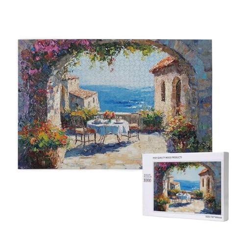 Puzzle Mittelmeer,Puzzle 2000 Teile Landschaft Holzpuzzle Erwachsene mit Geschenkbox,Schwieriges,Unterhaltsames,Herausforderndes,Geeignet für Anfänger ab 14 Jahren,Geschenke für Männer/Frauen M-195 Puzzle Mittelmeer,Puzzle 2000 Teile Landschaft Holzpuzzle Erwachsene mit Geschenkbox,Schwieriges,Unterhaltsames,Herausforderndes,Geeignet für Anfänger ab 14 Jahren,Geschenke für Männer/Frauen M-195 von Yeogcohe