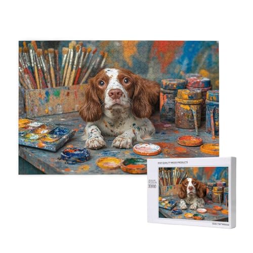 Puzzle Niedlich,Puzzle 2000 Teile Hund Holzpuzzle Erwachsene mit Geschenkbox und Poster,Schwieriges,Unterhaltsames,Herausforderndes,Geeignet für Anfänger ab 14 Jahren,Geschenke für Männer/Frauen M-924 Puzzle Niedlich,Puzzle 2000 Teile Hund Holzpuzzle Erwachsene mit Geschenkbox und Poster,Schwieriges,Unterhaltsames,Herausforderndes,Geeignet für Anfänger ab 14 Jahren,Geschenke für Männer/Frauen M-924 von Yeogcohe