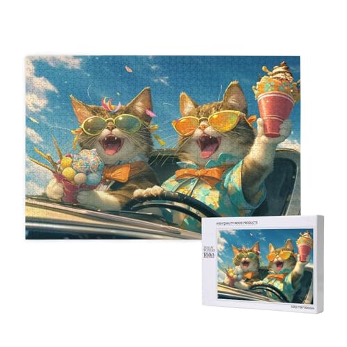 Puzzle Niedlich,Puzzle 6000 Teile Katze Holzpuzzle Erwachsene mit Geschenkbox und Poster,Schwieriges,Unterhaltsames,Herausforderndes,Geeignet für Anfänger ab 14 Jahren,Geschenke für Frauen M-825 Puzzle Niedlich,Puzzle 6000 Teile Katze Holzpuzzle Erwachsene mit Geschenkbox und Poster,Schwieriges,Unterhaltsames,Herausforderndes,Geeignet für Anfänger ab 14 Jahren,Geschenke für Frauen M-825 von Yeogcohe