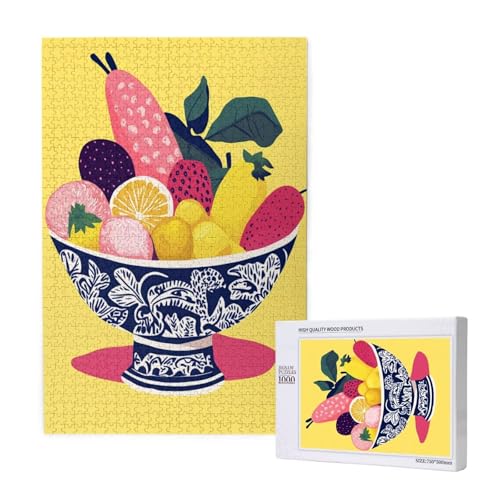Puzzle Obst,Puzzle 300 Teile Zitrone Holzpuzzle Erwachsene mit Geschenkbox und Poster,Schwieriges,Unterhaltsames,Herausforderndes,Geeignet für Anfänger ab 14 Jahren,Geschenke für Männer/Frauen M-1240 Puzzle Obst,Puzzle 300 Teile Zitrone Holzpuzzle Erwachsene mit Geschenkbox und Poster,Schwieriges,Unterhaltsames,Herausforderndes,Geeignet für Anfänger ab 14 Jahren,Geschenke für Männer/Frauen M-1240 von Yeogcohe