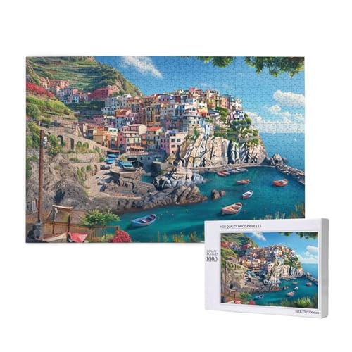 Puzzle Ozean,Puzzle 1000 Teile Italien Holzpuzzle Erwachsene mit Geschenkbox und Poster,Schwieriges,Unterhaltsames,Herausforderndes,Geeignet für Anfänger ab 14 Jahren,Geschenke für Männer/Frauen M-183 Puzzle Ozean,Puzzle 1000 Teile Italien Holzpuzzle Erwachsene mit Geschenkbox und Poster,Schwieriges,Unterhaltsames,Herausforderndes,Geeignet für Anfänger ab 14 Jahren,Geschenke für Männer/Frauen M-183 von Yeogcohe