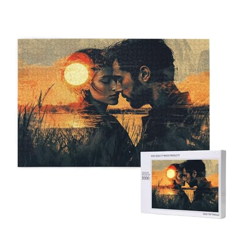 Puzzle Paar,Puzzle 6000 Teile Sonnenuntergang Holzpuzzle Erwachsene mit Geschenkbox,Schwieriges,Unterhaltsames,Herausforderndes,Geeignet für Anfänger ab 14 Jahren,Geschenke für Männer/Frauen M-540 Puzzle Paar,Puzzle 6000 Teile Sonnenuntergang Holzpuzzle Erwachsene mit Geschenkbox,Schwieriges,Unterhaltsames,Herausforderndes,Geeignet für Anfänger ab 14 Jahren,Geschenke für Männer/Frauen M-540 von Yeogcohe