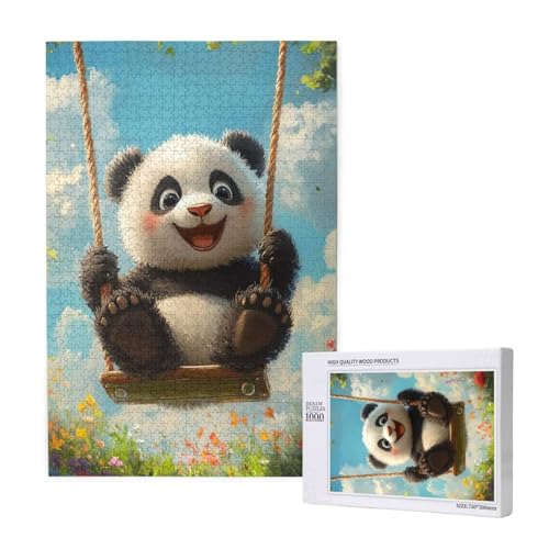 Puzzle Panda,Puzzle 1000 Teile Niedlich Holzpuzzle Erwachsene mit Geschenkbox und Poster,Schwieriges,Unterhaltsames,Herausforderndes,Geeignet für Anfänger ab 14 Jahren,Geschenke für Frauen M-1835 Puzzle Panda,Puzzle 1000 Teile Niedlich Holzpuzzle Erwachsene mit Geschenkbox und Poster,Schwieriges,Unterhaltsames,Herausforderndes,Geeignet für Anfänger ab 14 Jahren,Geschenke für Frauen M-1835 von Yeogcohe