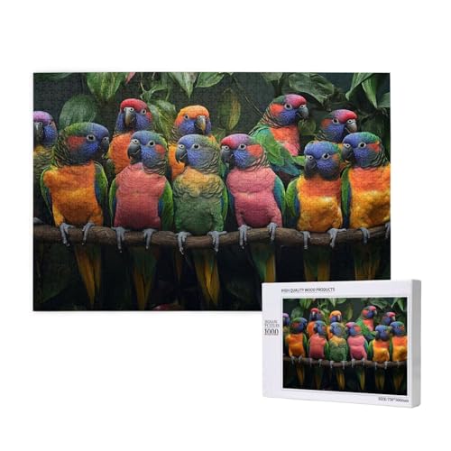 Puzzle Papagei,Puzzle 2000 Teile Tier Holzpuzzle Erwachsene mit Geschenkbox und Poster,Schwieriges,Unterhaltsames,Herausforderndes,Geeignet für Anfänger ab 14 Jahren,Geschenke für Männer/Frauen M-246 Puzzle Papagei,Puzzle 2000 Teile Tier Holzpuzzle Erwachsene mit Geschenkbox und Poster,Schwieriges,Unterhaltsames,Herausforderndes,Geeignet für Anfänger ab 14 Jahren,Geschenke für Männer/Frauen M-246 von Yeogcohe