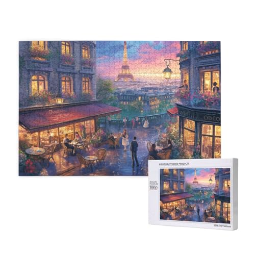Puzzle Paris,Puzzle 2000 Teile Landschaft Holzpuzzle Erwachsene mit Geschenkbox,Schwieriges,Unterhaltsames,Herausforderndes,Geeignet für Anfänger ab 14 Jahren,Geschenke für Männer/Frauen M-216 Puzzle Paris,Puzzle 2000 Teile Landschaft Holzpuzzle Erwachsene mit Geschenkbox,Schwieriges,Unterhaltsames,Herausforderndes,Geeignet für Anfänger ab 14 Jahren,Geschenke für Männer/Frauen M-216 von Yeogcohe