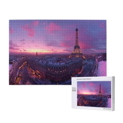 Puzzle Paris,Puzzle 300 Teile Eiffelturm Holzpuzzle Erwachsene mit Geschenkbox und Poster,Schwieriges,Unterhaltsames,Herausforderndes,Geeignet für Anfänger ab 14 Jahren,Geschenke für Frauen M-212 Puzzle Paris,Puzzle 300 Teile Eiffelturm Holzpuzzle Erwachsene mit Geschenkbox und Poster,Schwieriges,Unterhaltsames,Herausforderndes,Geeignet für Anfänger ab 14 Jahren,Geschenke für Frauen M-212 von Yeogcohe