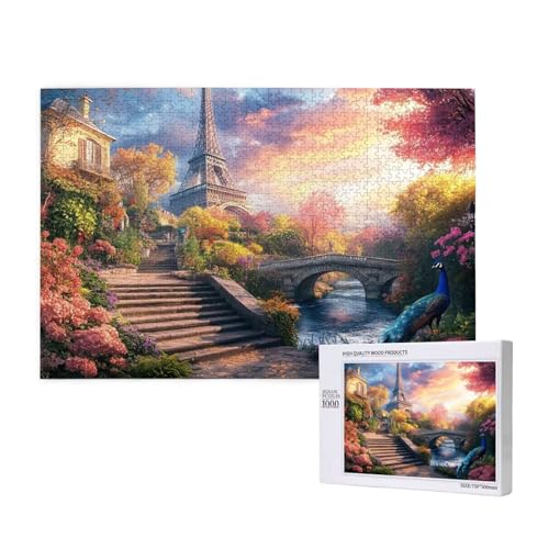 Puzzle Paris,Puzzle 300 Teile Landschaft Holzpuzzle Erwachsene mit Geschenkbox und Poster,Schwieriges,Unterhaltsames,Herausforderndes,Geeignet für Anfänger ab 14 Jahren,Geschenke für Frauen M-344 Puzzle Paris,Puzzle 300 Teile Landschaft Holzpuzzle Erwachsene mit Geschenkbox und Poster,Schwieriges,Unterhaltsames,Herausforderndes,Geeignet für Anfänger ab 14 Jahren,Geschenke für Frauen M-344 von Yeogcohe