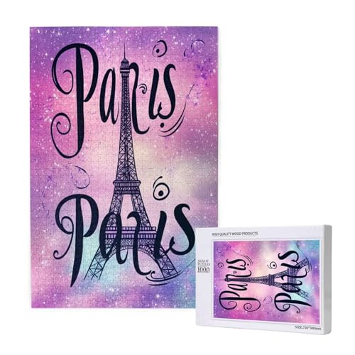 Puzzle Paris,Puzzle 6000 Teile Eiffelturm Holzpuzzle Erwachsene mit Geschenkbox,Schwieriges,Unterhaltsames,Herausforderndes,Geeignet für Anfänger ab 14 Jahren,Geschenke für Männer/Frauen M-1429 Puzzle Paris,Puzzle 6000 Teile Eiffelturm Holzpuzzle Erwachsene mit Geschenkbox,Schwieriges,Unterhaltsames,Herausforderndes,Geeignet für Anfänger ab 14 Jahren,Geschenke für Männer/Frauen M-1429 von Yeogcohe