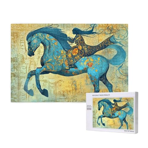 Puzzle Pferd,Puzzle 4000 Teile Tier Holzpuzzle Erwachsene mit Geschenkbox und Poster,Schwieriges, Unterhaltsames, Herausforderndes, Geeignet für Anfänger ab 14 Jahren,Geschenke für Männer/Frauen M-494 Puzzle Pferd,Puzzle 4000 Teile Tier Holzpuzzle Erwachsene mit Geschenkbox und Poster,Schwieriges, Unterhaltsames, Herausforderndes, Geeignet für Anfänger ab 14 Jahren,Geschenke für Männer/Frauen M-494 von Yeogcohe