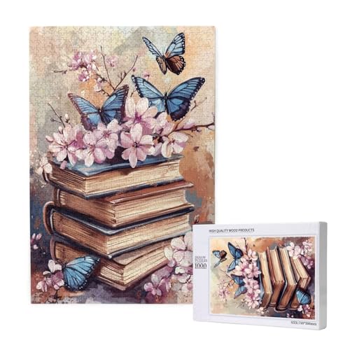 Puzzle Retro,Puzzle 6000 Teile Orchidee Holzpuzzle Erwachsene mit Geschenkbox und Poster,Schwieriges,Unterhaltsames,Herausforderndes,Geeignet für Anfänger ab 14 Jahren,Geschenke für Frauen M-1271 von Yeogcohe