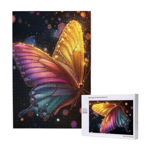 Puzzle Schmetterling,Puzzle 6000 Teile Tier Holzpuzzle Erwachsene mit Geschenkbox,Schwieriges,Unterhaltsames,Herausforderndes,Geeignet für Anfänger ab 14 Jahren,Geschenke für Männer/Frauen M-1925 von Yeogcohe