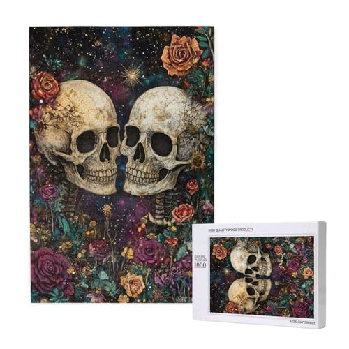 Puzzle Skeleton,Puzzle 4000 Teile Blume Holzpuzzle Erwachsene mit Geschenkbox und Poster,Schwieriges,Unterhaltsames,Herausforderndes,Geeignet für Anfänger ab 14 Jahren,Geschenke für Frauen M-1595 Puzzle Skeleton,Puzzle 4000 Teile Blume Holzpuzzle Erwachsene mit Geschenkbox und Poster,Schwieriges,Unterhaltsames,Herausforderndes,Geeignet für Anfänger ab 14 Jahren,Geschenke für Frauen M-1595 von Yeogcohe