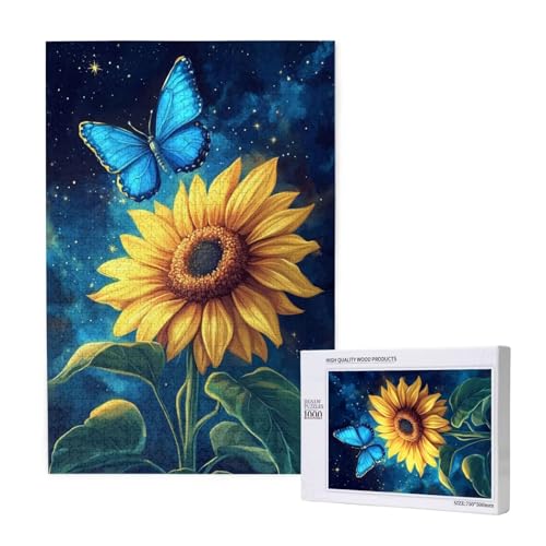 Puzzle Sonnenblume,Puzzle 6000 Teile Schmetterling Holzpuzzle Erwachsene mit Geschenkbox,Schwieriges,Unterhaltsames,Herausforderndes,Geeignet für Anfänger ab 14 Jahren,Geschenke Männer/Frauen M-1211 Puzzle Sonnenblume,Puzzle 6000 Teile Schmetterling Holzpuzzle Erwachsene mit Geschenkbox,Schwieriges,Unterhaltsames,Herausforderndes,Geeignet für Anfänger ab 14 Jahren,Geschenke Männer/Frauen M-1211 von Yeogcohe