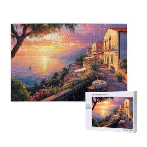 Puzzle Sonnenuntergang,Puzzle 2000 Teile Landschaft Holzpuzzle Erwachsene mit Geschenkbox,Schwieriges,Unterhaltsames,Herausforderndes,Geeignet für Anfänger ab 14 Jahren,Geschenke Männer/Frauen M-801 Puzzle Sonnenuntergang,Puzzle 2000 Teile Landschaft Holzpuzzle Erwachsene mit Geschenkbox,Schwieriges,Unterhaltsames,Herausforderndes,Geeignet für Anfänger ab 14 Jahren,Geschenke Männer/Frauen M-801 von Yeogcohe
