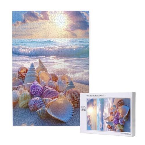 Puzzle Sonnenuntergang,Puzzle 300 Teile Hülse Holzpuzzle Erwachsene mit Geschenkbox,Schwieriges,Unterhaltsames,Herausforderndes,Geeignet für Anfänger ab 14 Jahren,Geschenke für Männer/Frauen M-1916 von Yeogcohe