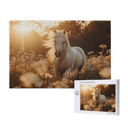 Puzzle Sonnenuntergang,Puzzle 300 Teile Pferd Holzpuzzle Erwachsene mit Geschenkbox,Schwieriges,Unterhaltsames,Herausforderndes,Geeignet für Anfänger ab 14 Jahren,Geschenke für Männer/Frauen M-1081 Puzzle Sonnenuntergang,Puzzle 300 Teile Pferd Holzpuzzle Erwachsene mit Geschenkbox,Schwieriges,Unterhaltsames,Herausforderndes,Geeignet für Anfänger ab 14 Jahren,Geschenke für Männer/Frauen M-1081 von Yeogcohe