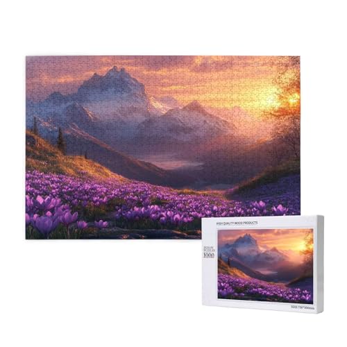Puzzle Sonnenuntergang,Puzzle 6000 Teile Berg Holzpuzzle Erwachsene mit Geschenkbox,Schwieriges,Unterhaltsames,Herausforderndes,Geeignet für Anfänger ab 14 Jahren,Geschenke für Männer/Frauen M-1087 Puzzle Sonnenuntergang,Puzzle 6000 Teile Berg Holzpuzzle Erwachsene mit Geschenkbox,Schwieriges,Unterhaltsames,Herausforderndes,Geeignet für Anfänger ab 14 Jahren,Geschenke für Männer/Frauen M-1087 von Yeogcohe