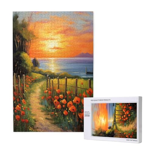 Puzzle Sonnenuntergang,Puzzle 6000 Teile Frühling Holzpuzzle Erwachsene mit Geschenkbox,Schwieriges,Unterhaltsames,Herausforderndes,Geeignet für Anfänger ab 14 Jahren,Geschenke Männer/Frauen M-1524 Puzzle Sonnenuntergang,Puzzle 6000 Teile Frühling Holzpuzzle Erwachsene mit Geschenkbox,Schwieriges,Unterhaltsames,Herausforderndes,Geeignet für Anfänger ab 14 Jahren,Geschenke Männer/Frauen M-1524 von Yeogcohe