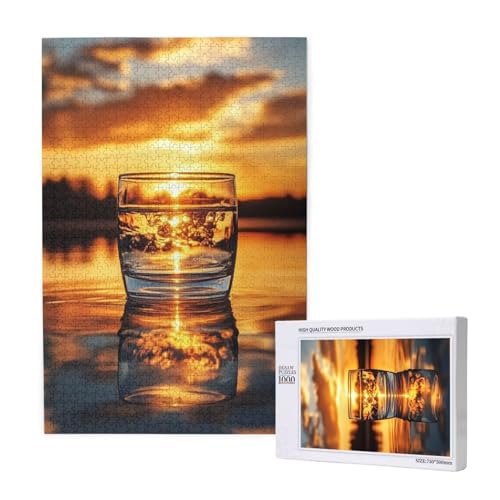 Puzzle Sonnenuntergang,Puzzle 6000 Teile Landschaft Holzpuzzle Erwachsene mit Geschenkbox,Schwieriges,Unterhaltsames,Herausforderndes,Geeignet für Anfänger ab 14 Jahren,Geschenke Männer/Frauen M-1410 Puzzle Sonnenuntergang,Puzzle 6000 Teile Landschaft Holzpuzzle Erwachsene mit Geschenkbox,Schwieriges,Unterhaltsames,Herausforderndes,Geeignet für Anfänger ab 14 Jahren,Geschenke Männer/Frauen M-1410 von Yeogcohe