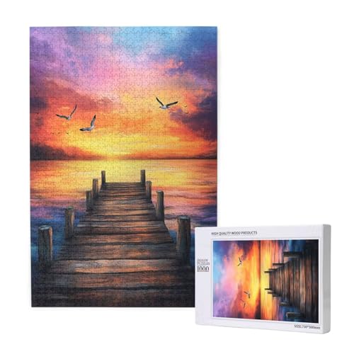 Puzzle Sonnenuntergang,Puzzle 6000 Teile Ozean Holzpuzzle Erwachsene mit Geschenkbox,Schwieriges,Unterhaltsames,Herausforderndes,Geeignet für Anfänger ab 14 Jahren,Geschenke für Männer/Frauen M-1707 Puzzle Sonnenuntergang,Puzzle 6000 Teile Ozean Holzpuzzle Erwachsene mit Geschenkbox,Schwieriges,Unterhaltsames,Herausforderndes,Geeignet für Anfänger ab 14 Jahren,Geschenke für Männer/Frauen M-1707 von Yeogcohe