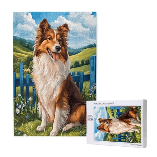 Puzzle Tier,Puzzle 300 Teile Hund Holzpuzzle Erwachsene mit Geschenkbox und Poster,Schwieriges, Unterhaltsames, Herausforderndes, Geeignet für Anfänger ab 14 Jahren,Geschenke für Männer/Frauen M-1260 Puzzle Tier,Puzzle 300 Teile Hund Holzpuzzle Erwachsene mit Geschenkbox und Poster,Schwieriges, Unterhaltsames, Herausforderndes, Geeignet für Anfänger ab 14 Jahren,Geschenke für Männer/Frauen M-1260 von Yeogcohe