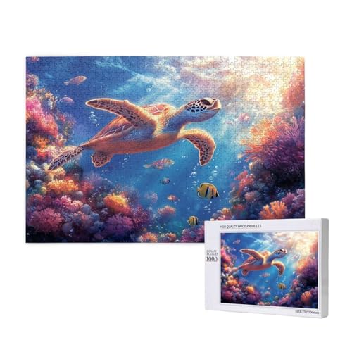 Puzzle Tier,Puzzle 300 Teile Meeresschildkröten Holzpuzzle Erwachsene mit Geschenkbox,Schwieriges,Unterhaltsames,Herausforderndes,Geeignet für Anfänger ab 14 Jahren,Geschenke für Männer/Frauen M-890 Puzzle Tier,Puzzle 300 Teile Meeresschildkröten Holzpuzzle Erwachsene mit Geschenkbox,Schwieriges,Unterhaltsames,Herausforderndes,Geeignet für Anfänger ab 14 Jahren,Geschenke für Männer/Frauen M-890 von Yeogcohe