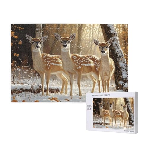 Puzzle Tier,Puzzle 300 Teile Schnee Holzpuzzle Erwachsene mit Geschenkbox und Poster,Schwieriges, Unterhaltsames, Herausforderndes, Geeignet für Anfänger ab 14 Jahren,Geschenke für Männer/Frauen M-659 Puzzle Tier,Puzzle 300 Teile Schnee Holzpuzzle Erwachsene mit Geschenkbox und Poster,Schwieriges, Unterhaltsames, Herausforderndes, Geeignet für Anfänger ab 14 Jahren,Geschenke für Männer/Frauen M-659 von Yeogcohe