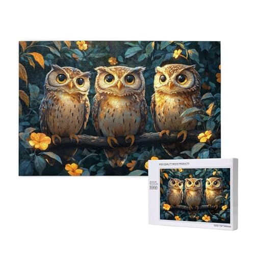 Puzzle Tier,Puzzle 4000 Teile Eule Holzpuzzle Erwachsene mit Geschenkbox und Poster,Schwieriges, Unterhaltsames, Herausforderndes, Geeignet für Anfänger ab 14 Jahren,Geschenke für Männer/Frauen M-701 Puzzle Tier,Puzzle 4000 Teile Eule Holzpuzzle Erwachsene mit Geschenkbox und Poster,Schwieriges, Unterhaltsames, Herausforderndes, Geeignet für Anfänger ab 14 Jahren,Geschenke für Männer/Frauen M-701 von Yeogcohe