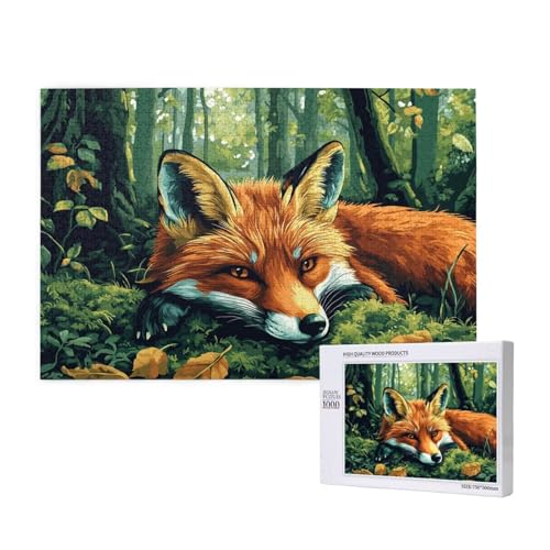 Puzzle Tier,Puzzle 4000 Teile Fuchs Holzpuzzle Erwachsene mit Geschenkbox und Poster,Schwieriges, Unterhaltsames, Herausforderndes, Geeignet für Anfänger ab 14 Jahren,Geschenke für Männer/Frauen M-524 Puzzle Tier,Puzzle 4000 Teile Fuchs Holzpuzzle Erwachsene mit Geschenkbox und Poster,Schwieriges, Unterhaltsames, Herausforderndes, Geeignet für Anfänger ab 14 Jahren,Geschenke für Männer/Frauen M-524 von Yeogcohe