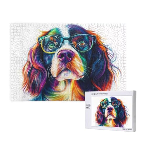 Puzzle Tier,Puzzle 6000 Teile Hund Holzpuzzle Erwachsene mit Geschenkbox und Poster,Schwieriges, Unterhaltsames, Herausforderndes, Geeignet für Anfänger ab 14 Jahren,Geschenke für Männer/Frauen M-1013 von Yeogcohe