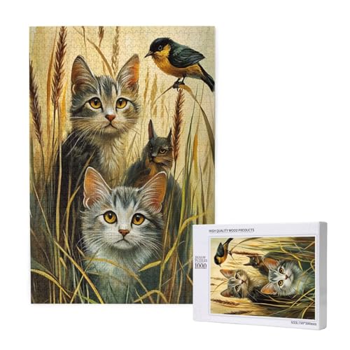 Puzzle Tier,Puzzle 6000 Teile Katze Holzpuzzle Erwachsene mit Geschenkbox und Poster,Schwieriges,Unterhaltsames,Herausforderndes,Geeignet für Anfänger ab 14 Jahren,Geschenke für Männer/Frauen M-1118 Puzzle Tier,Puzzle 6000 Teile Katze Holzpuzzle Erwachsene mit Geschenkbox und Poster,Schwieriges,Unterhaltsames,Herausforderndes,Geeignet für Anfänger ab 14 Jahren,Geschenke für Männer/Frauen M-1118 von Yeogcohe