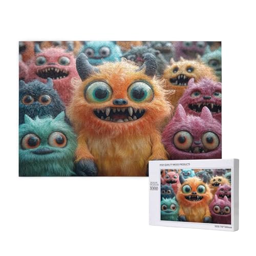 Puzzle Tier,Puzzle 6000 Teile Niedlich Holzpuzzle Erwachsene mit Geschenkbox und Poster,Schwieriges,Unterhaltsames,Herausforderndes,Geeignet für Anfänger ab 14 Jahren,Geschenke für Männer/Frauen M-852 von Yeogcohe
