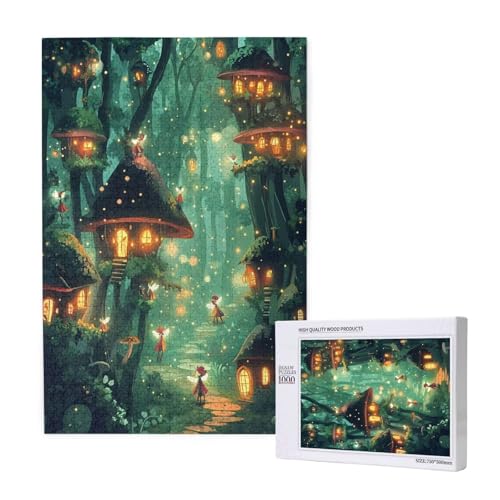 Puzzle Traum,Puzzle 2000 Teile Wald Holzpuzzle Erwachsene mit Geschenkbox und Poster,Schwieriges,Unterhaltsames,Herausforderndes,Geeignet für Anfänger ab 14 Jahren,Geschenke für Männer/Frauen M-1716 von Yeogcohe