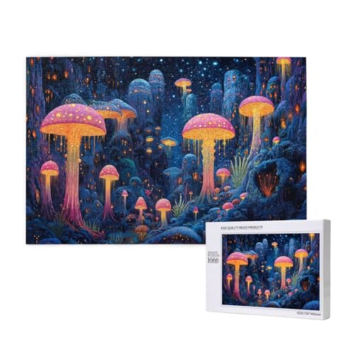 Puzzle Traum,Puzzle 6000 Teile Pilz Holzpuzzle Erwachsene mit Geschenkbox und Poster,Schwieriges, Unterhaltsames, Herausforderndes, Geeignet für Anfänger ab 14 Jahren,Geschenke für Männer/Frauen M-763 Puzzle Traum,Puzzle 6000 Teile Pilz Holzpuzzle Erwachsene mit Geschenkbox und Poster,Schwieriges, Unterhaltsames, Herausforderndes, Geeignet für Anfänger ab 14 Jahren,Geschenke für Männer/Frauen M-763 von Yeogcohe