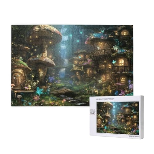 Puzzle Traum,Puzzle 6000 Teile Wald Holzpuzzle Erwachsene mit Geschenkbox und Poster,Schwieriges, Unterhaltsames, Herausforderndes, Geeignet für Anfänger ab 14 Jahren,Geschenke für Männer/Frauen M-727 von Yeogcohe